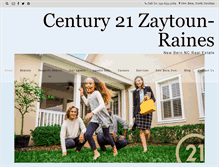 Tablet Screenshot of century21zaytounraines.com